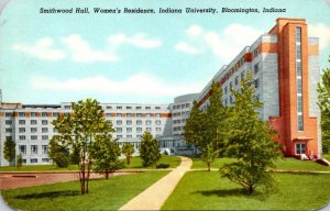 Indiana Bloomington Smithwood Hall Women's Dormitory Indiana University ...