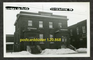 h3007 - TERREBONNE Quebec 1940s Post Office Real Photo Postcard