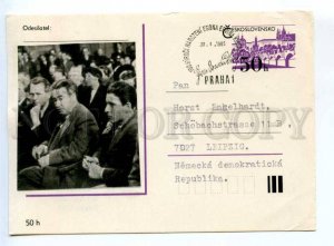 419779 Czechoslovakia 1985 Egon Ervin Kische 50h post POSTAL stationery postcard