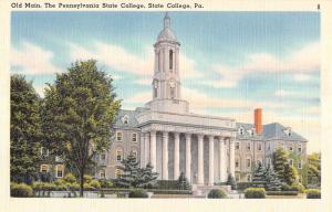 Group Of 6 State College Pennsylvania Campus Antique Postcards K83389