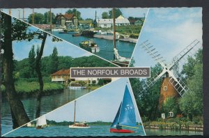 Norfolk Postcard - Views of The Norfolk Broads   BR95