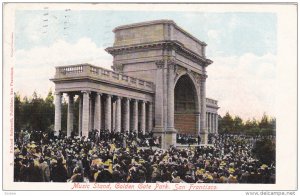 Music Stand, Golden Gate Park, SAN FRANCISCO, California, PU-1907