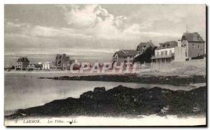 Old Postcard Larmor Villas