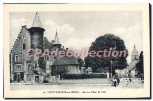 Old Postcard Sainte Marie aux Mines Old City Hall