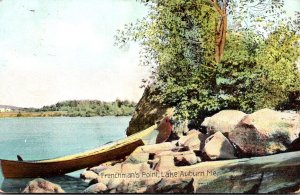 Maine Lake Auburn Frenchman's Point 1909