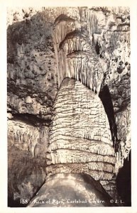 Rock of Ages real photo - Carlsbad Cavern, New Mexico NM