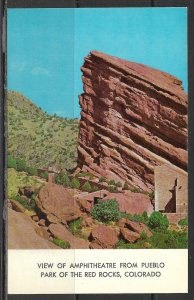 Colorado, Red Rocks - View Of Amphitheatre From Pueblo Park - [CO-203]