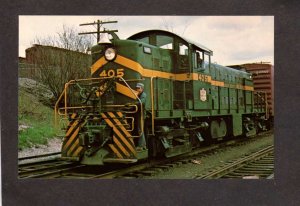 VT Green Mountain Railroad Train Alco Rutland Vermont Postcard