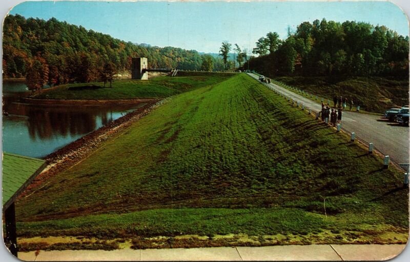 Burr Oak State Park Glouster Ohio Hills Lake Reflections Forest Autumn Postcard