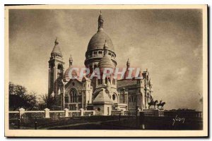 Postcard Old Paris Strolling of the Basilique du Sacre Coeur Together