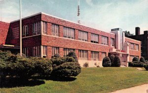 ATCHISON, Kansas KS     CITY HALL    ca1950's Vintage Chrome Postcard