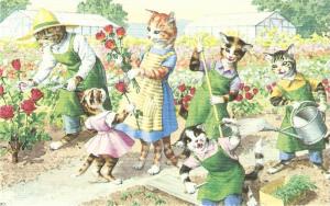 \Tending the Garden\ Mainzer Dressed Cats PC No. 4927