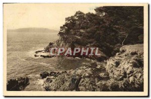 Old Postcard La Douce France D & # 39Azur Toulon Calanques Du Cap Brun