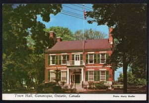 Canada Ontario GANANOQUE Historic Town Hall - Cont'l