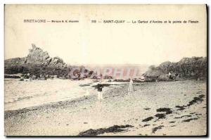 Postcard Old Saint Quay, the Gerbot of Oats and the tip of the lsnain