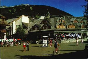 Whistler Village Whistler BC British Columbia UNUSED Vintage Flebbe Postcard D94