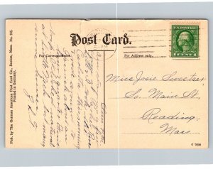 1912  Little Neck  Old Ipswich  Massachusetts    Postcard