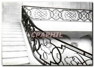 Postcard Modern L & # 39Escalier d & # 39Honneur Abbey of Bec Hellouin