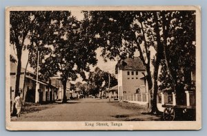 TANZANIA TANGA KING STREET ANTIQUE POSTCARD