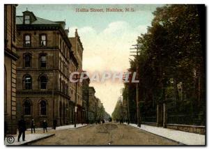 Postcard Old Hollis Street Halifax N S