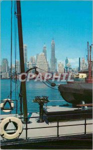 Modern Postcard The Port of the New York City