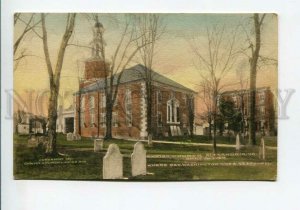 3178334 USA ALEXANDRIA cemetery Christ church vintage postcard