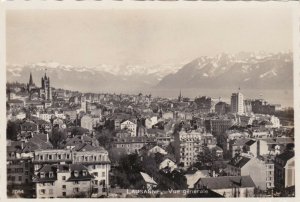 Switzerland Lausanne General View Real Photo sk3692