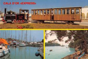 uk6216 spain cala d'or express train locomotive railway