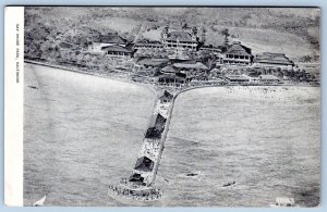 Pre-1906 BAY SHORE PARK SERIES BIRD'S AERIAL VIEW BALTIMORE MARYLAND MD POSTCARD