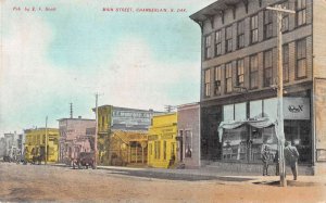 Chamberlain South Dakota Main Street Vintage Postcard AA50167