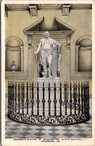 Virginia Richmond State Capitol Houdon's Statue Of Washington