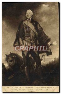 Old Postcard Chantilly Musee Conde Portrait of the Duke of Chartres from Duke...