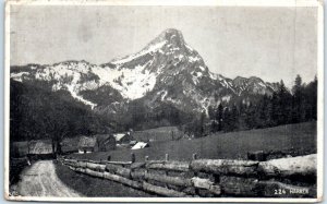 Postcard - Reichenstein, seen from Johnsbachtal, Gesäuse - Austria