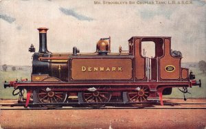 A926 Steam Train Locomotive Mr Stroudley's Six Coupled Tank LB&SCR postcard