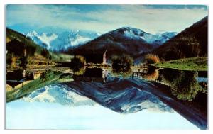 1950s/60s Elk Mountain Lodge, Aspen, CO Postcard