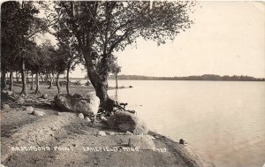 H57/ Lakefield Minnesota RPPC Postcard c1910 Anderson's Point 46