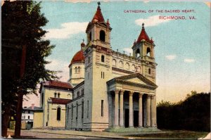 Virginia Richmond The Cathedral Of The Sacred Heart 1912