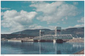 Okanagan Lake Bridge, Kelowna,   B.C.,  Canada,  40-60s