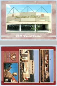 2 Postcards BRANSON, MO ~ Welk Resort Center CHAMPAGNE THEATRE 4x6 ca 1990s