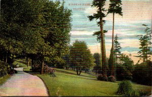 Washington Seattle Scene In Kinnear Park 1911
