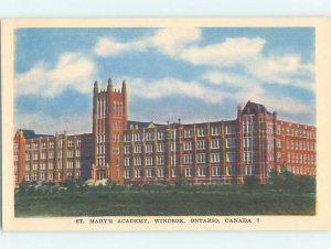 Pre-Chrome SCHOOL SCENE Windsor Ontario ON AH0319