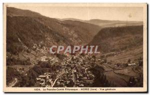 Old Postcard The Picturesque Franche Comté Morez Vue Generale