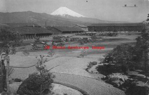 Japan, Mount Fuji, Military Base, Cannons