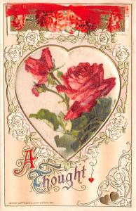 Mechanical, opens up into a nice greeting card Valentines Day 1912 