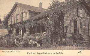 Roxbury New York Woodchuck Lodge Vintage Postcard JB626276