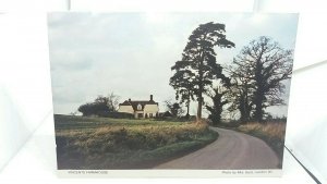 Vintage Postcard Vincents Farmhouse Nr Hundon Suffolk 1970s/1980s