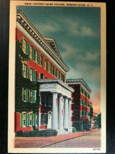 Vintage Postcard 1930-1945 Salem College, Winston-Salem, North Carolina