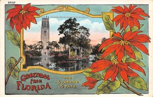 Florida Christmas Postage Date Used 