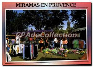 Postcard Modern Miramas En Provence market