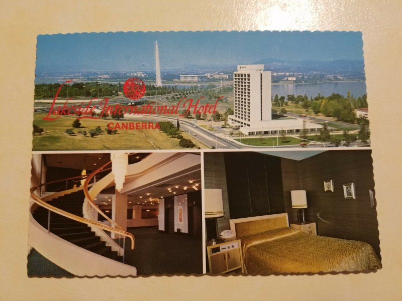 Lakeside International Hotel, Canberra, Australia Postcard